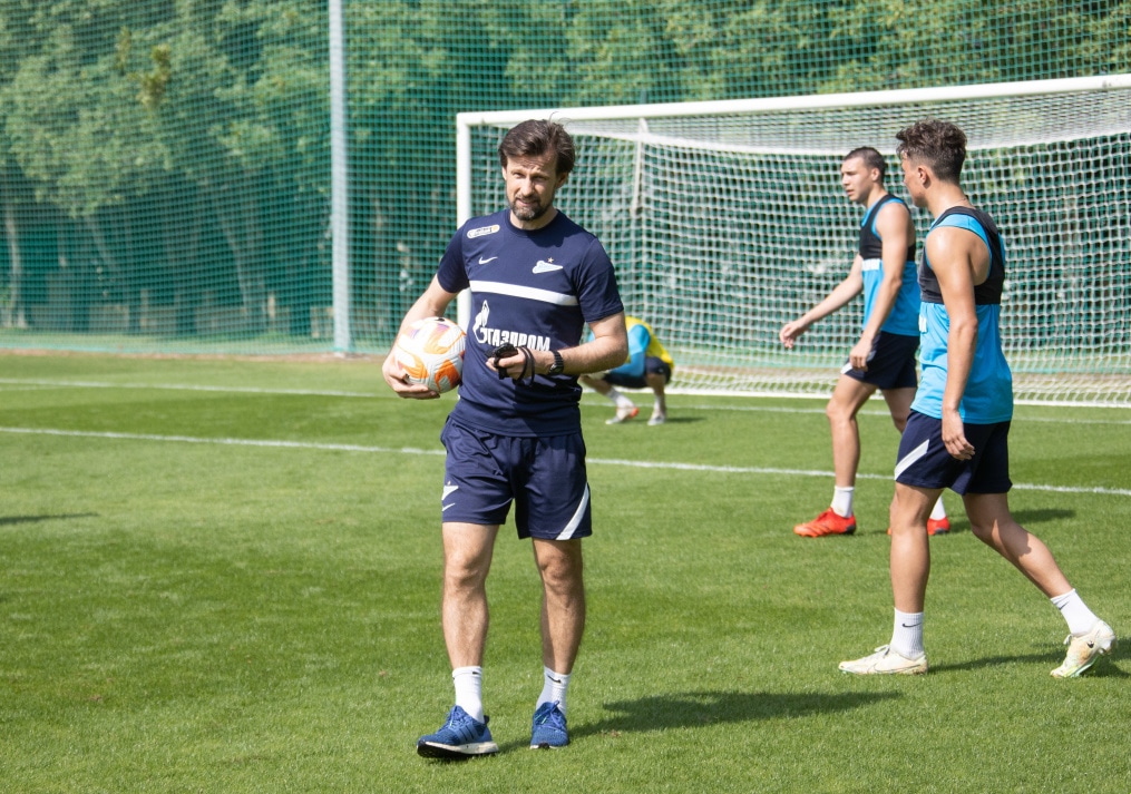 «Газпром» — тренировочные сборы в Дубае, 2 февраля: утренняя тренировка