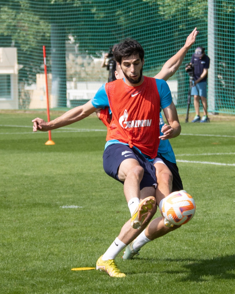 «Газпром» — тренировочные сборы в Дубае, 2 февраля: утренняя тренировка