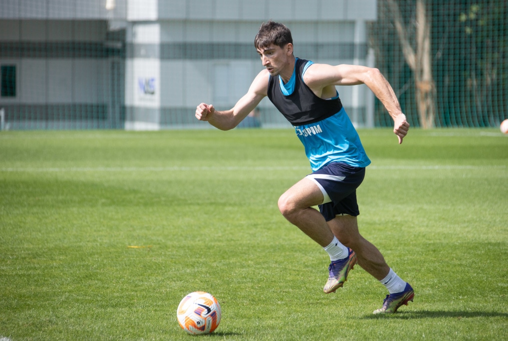 «Газпром» — тренировочные сборы в Дубае, 2 февраля: утренняя тренировка