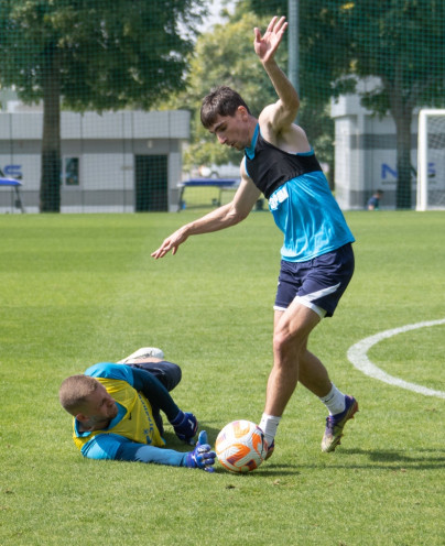 «Газпром» — тренировочные сборы в Дубае, 2 февраля: утренняя тренировка