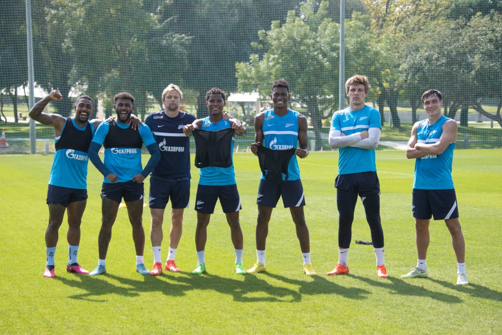 «Газпром» — тренировочные сборы в Дубае, 2 февраля: утренняя тренировка