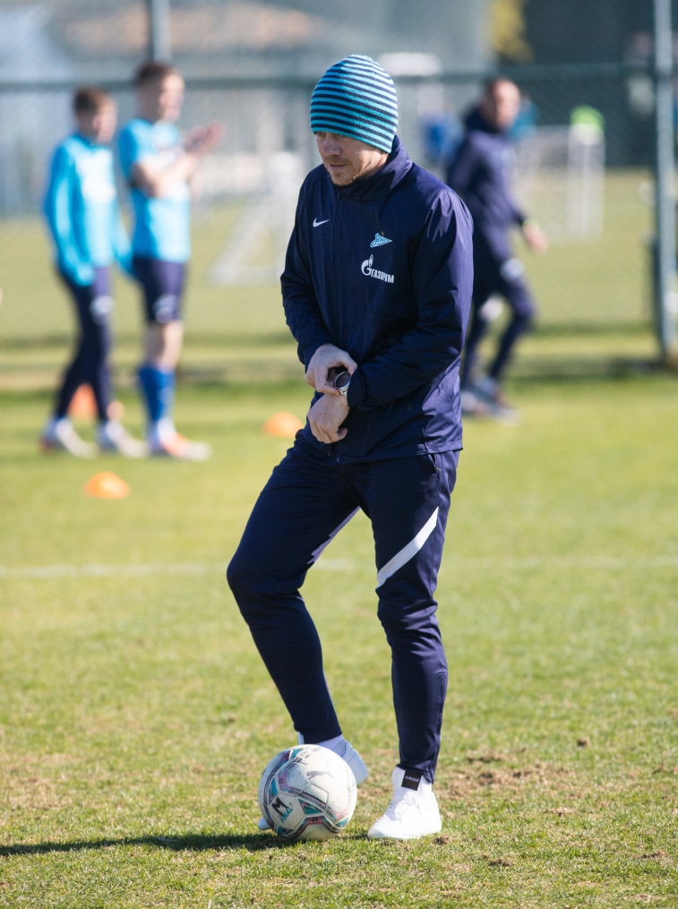 «Газпром»-тренировочные сборы «Зенита»-м в Турции: 2 февраля, утренняя тренировка