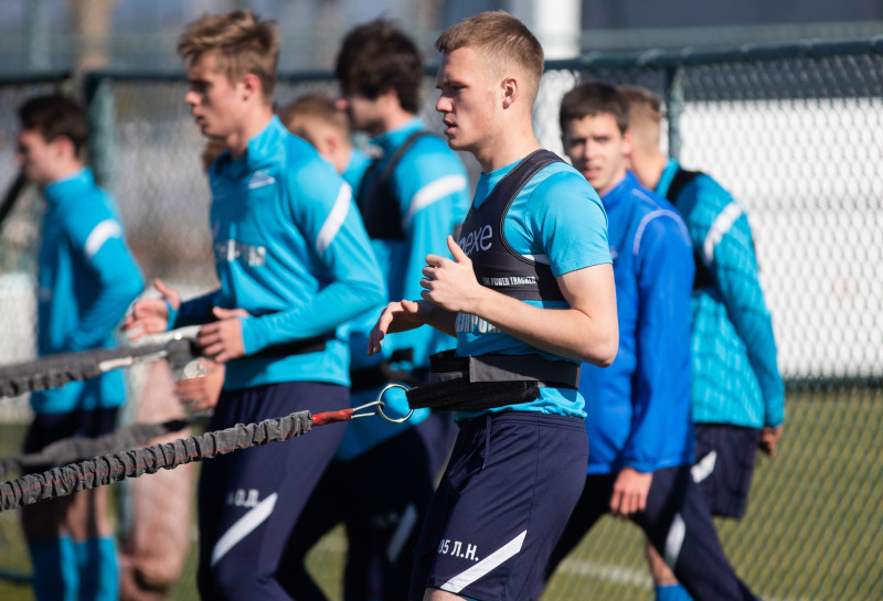 «Газпром»-тренировочные сборы «Зенита»-м в Турции: 2 февраля, утренняя тренировка