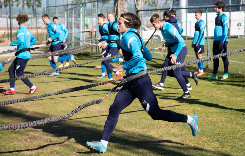 «Газпром»-тренировочные сборы «Зенита»-м в Турции: 2 февраля, утренняя тренировка