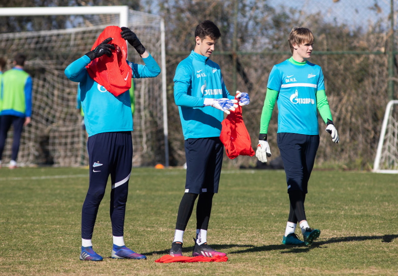 «Газпром»-тренировочные сборы «Зенита»-м в Турции: 2 февраля, утренняя тренировка
