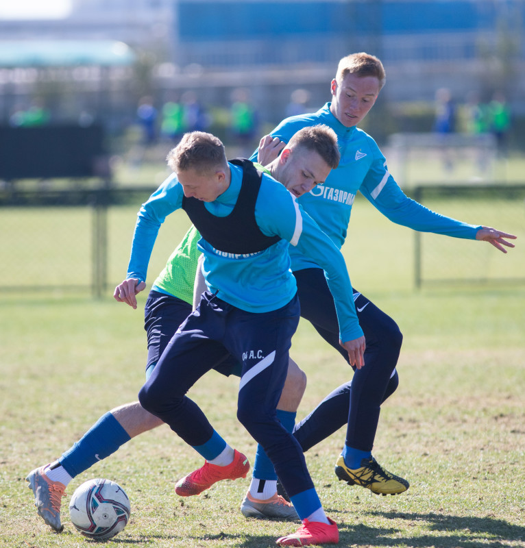 «Газпром»-тренировочные сборы «Зенита»-м в Турции: 2 февраля, утренняя тренировка