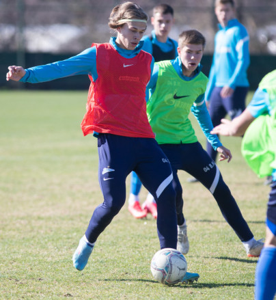 «Газпром»-тренировочные сборы «Зенита»-м в Турции: 2 февраля, утренняя тренировка