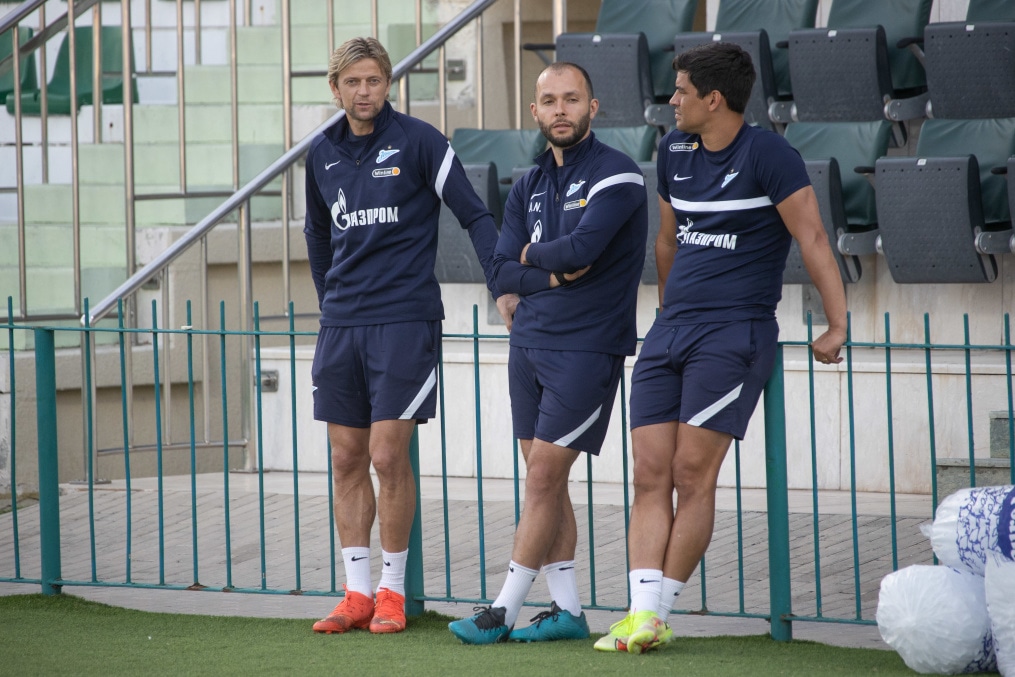 «Газпром» — тренировочные сборы в Дубае, 2 февраля: вечерняя тренировка