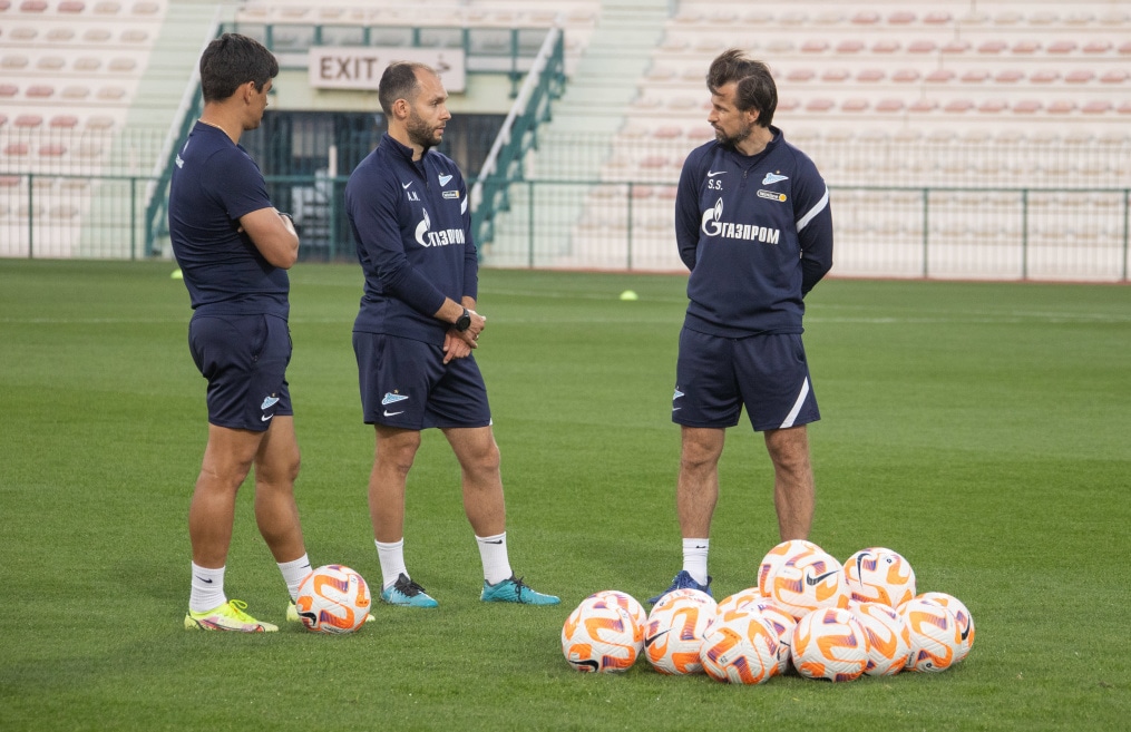 «Газпром» — тренировочные сборы в Дубае, 2 февраля: вечерняя тренировка