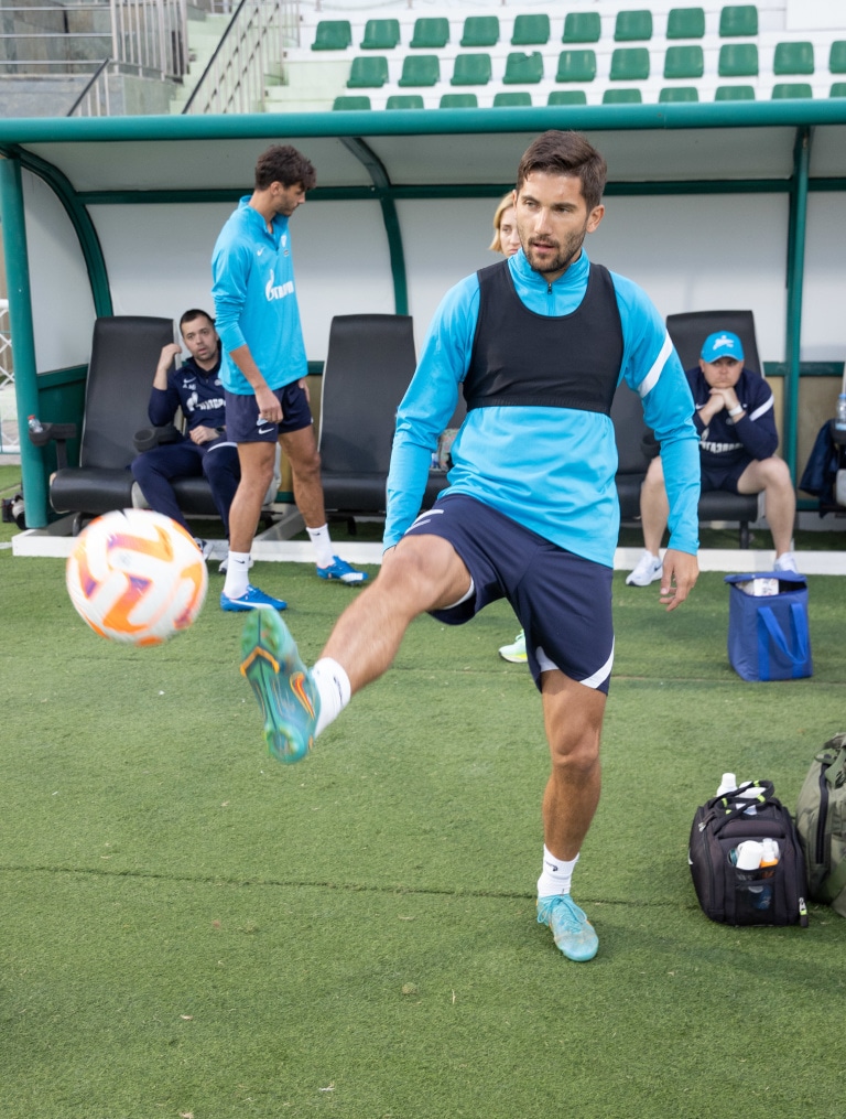 «Газпром» — тренировочные сборы в Дубае, 2 февраля: вечерняя тренировка