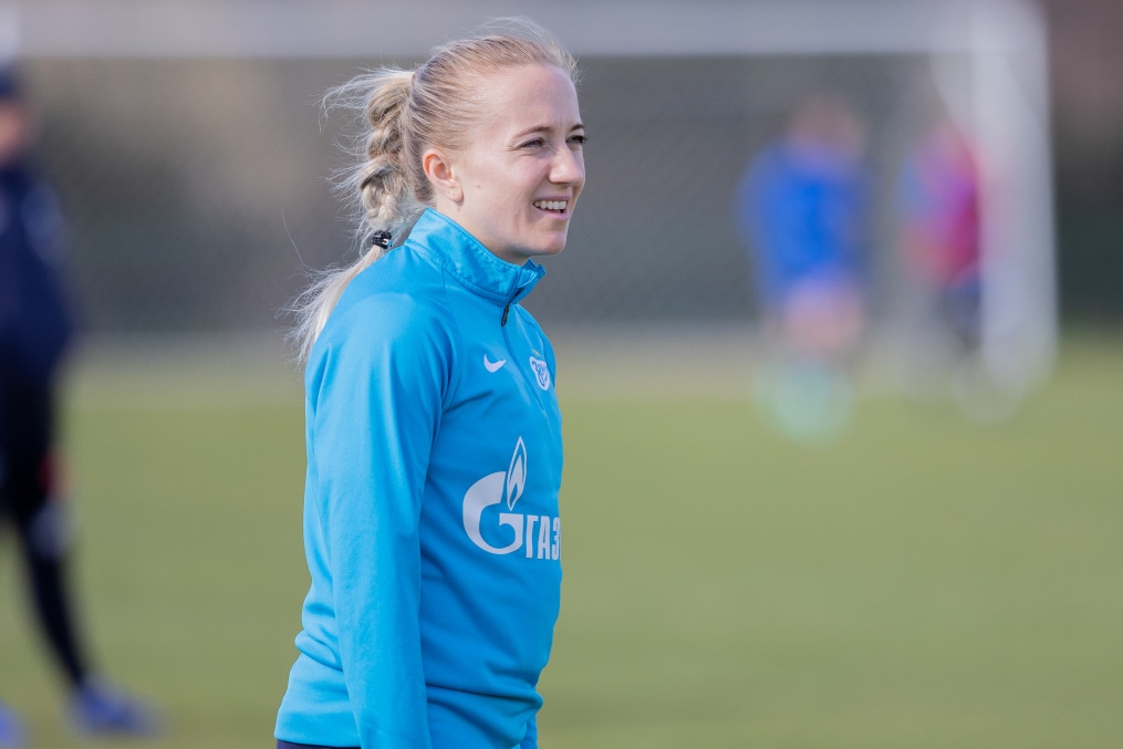 «Газпром»-тренировочные сборы женской  команды «Зенит» в Турции: 6 февраля, утренняя тренировка