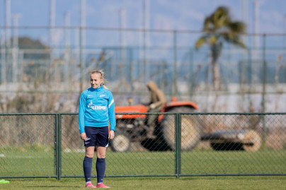 «Газпром»-тренировочные сборы женской  команды «Зенит» в Турции: 6 февраля, утренняя тренировка