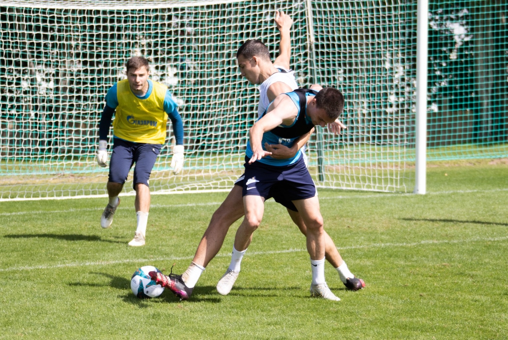 «Газпром» — тренировочные сборы в Дубае, 7 февраля: утренняя тренировка