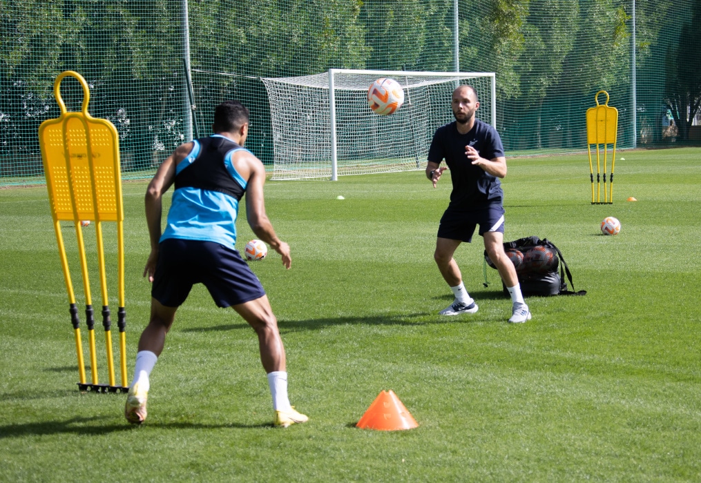 «Газпром» — тренировочные сборы в Дубае, 7 февраля: утренняя тренировка