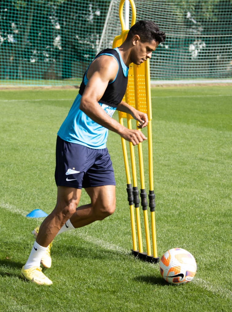 «Газпром» — тренировочные сборы в Дубае, 7 февраля: утренняя тренировка