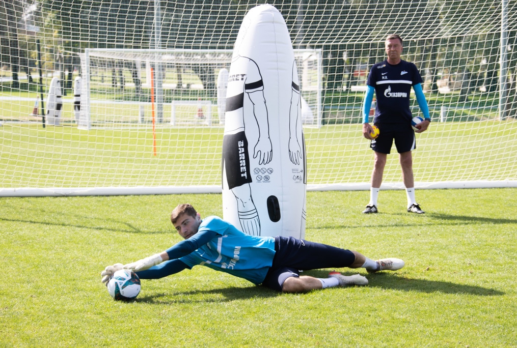 «Газпром» — тренировочные сборы в Дубае, 7 февраля: утренняя тренировка