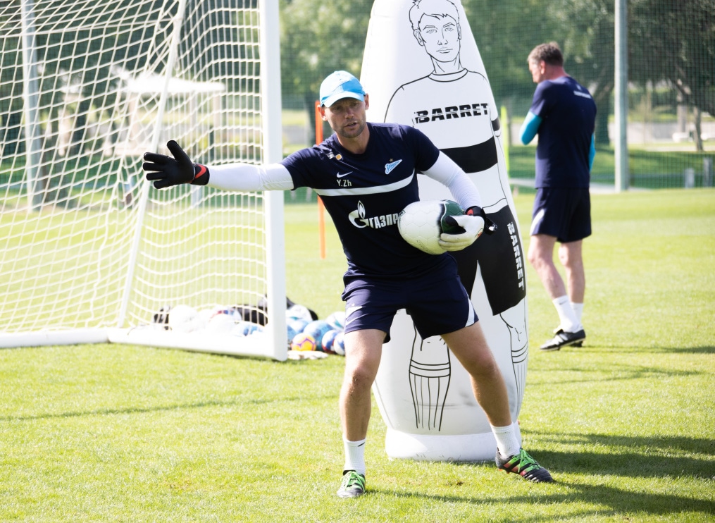 «Газпром» — тренировочные сборы в Дубае, 7 февраля: утренняя тренировка