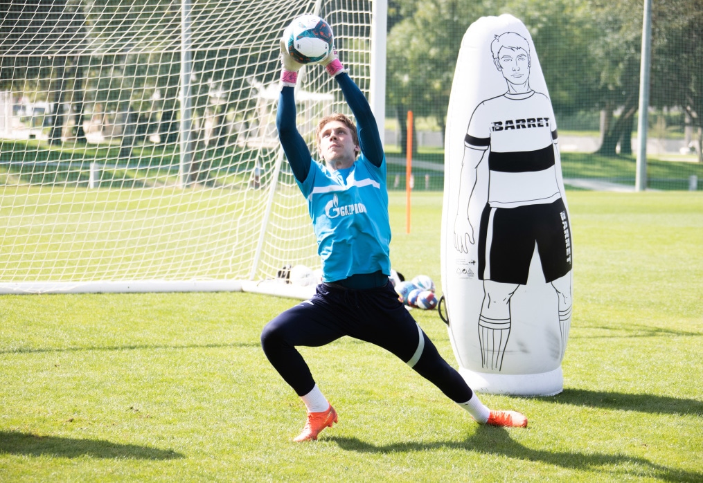 «Газпром» — тренировочные сборы в Дубае, 7 февраля: утренняя тренировка