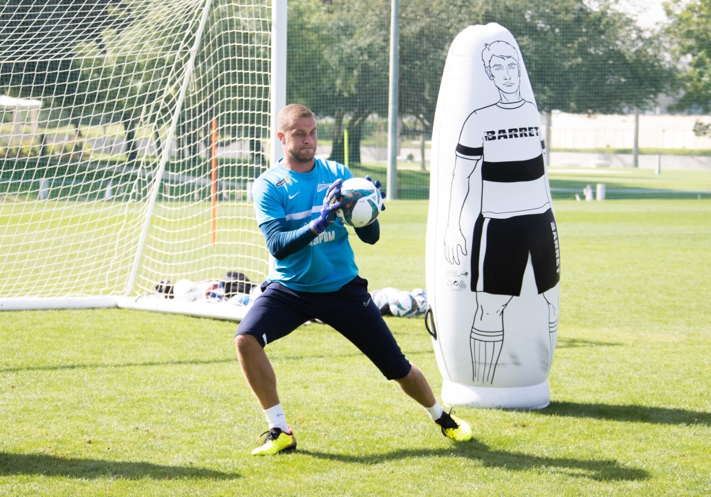 «Газпром» — тренировочные сборы в Дубае, 7 февраля: утренняя тренировка