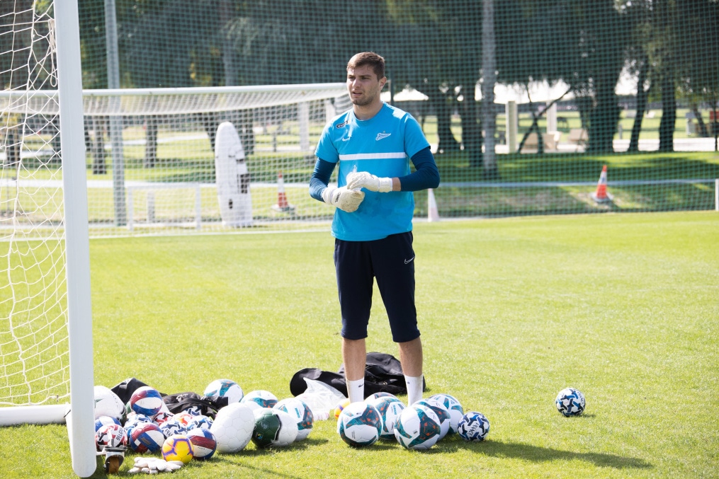 «Газпром» — тренировочные сборы в Дубае, 7 февраля: утренняя тренировка