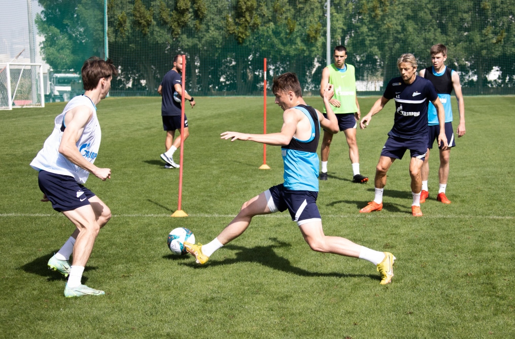 «Газпром» — тренировочные сборы в Дубае, 7 февраля: утренняя тренировка