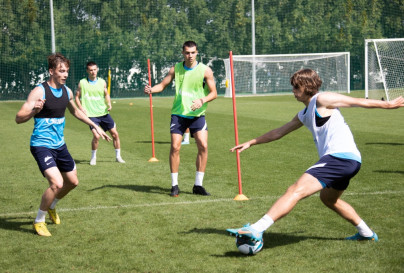 «Газпром» — тренировочные сборы в Дубае, 7 февраля: утренняя тренировка