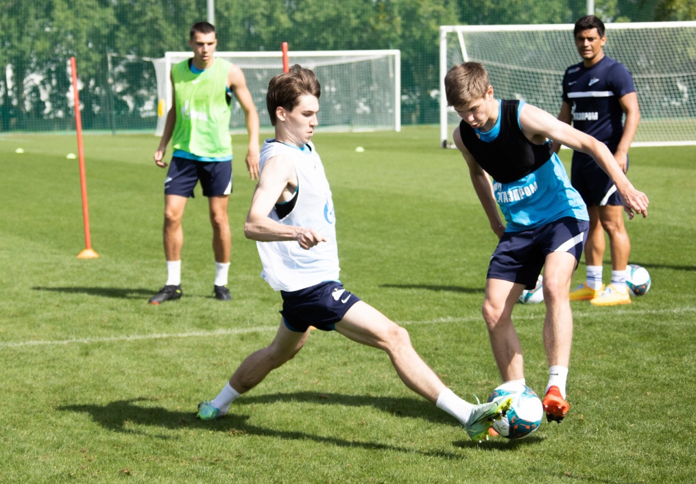 «Газпром» — тренировочные сборы в Дубае, 7 февраля: утренняя тренировка