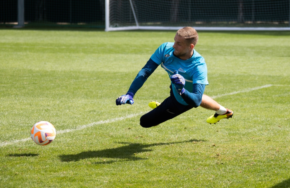 «Газпром» — тренировочные сборы в Дубае, 7 февраля: утренняя тренировка