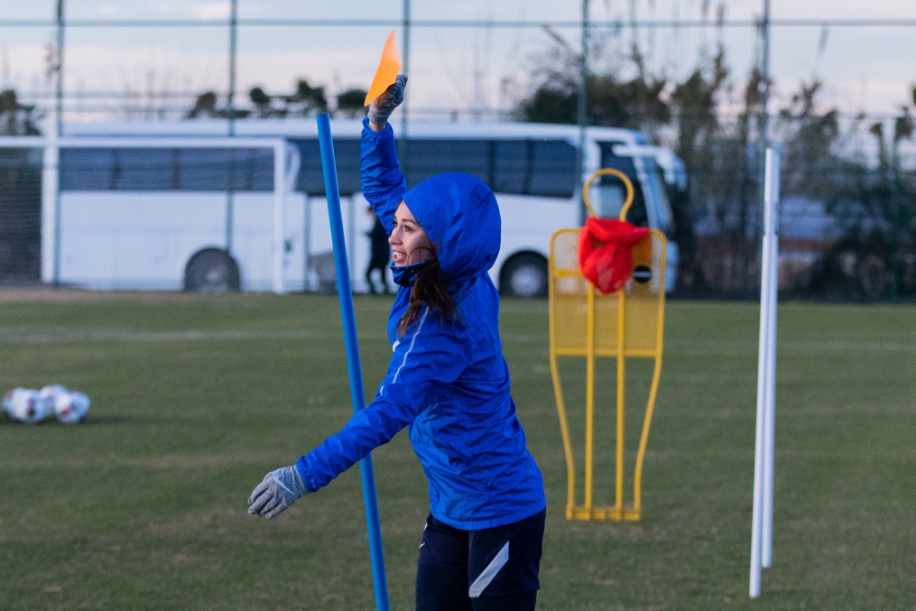 «Газпром»-тренировочные сборы женской  команды «Зенит» в Турции: 7 февраля, вечерняя тренировка