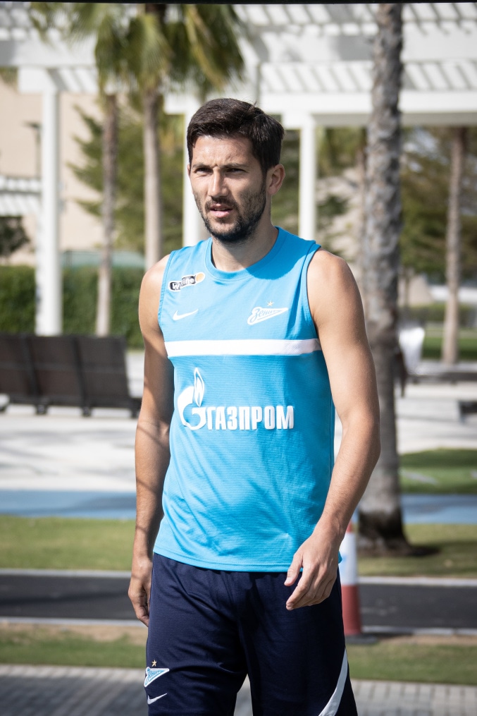 «Газпром»-тренировочные сборы в Дубае: 8 февраля, утренняя тренировка