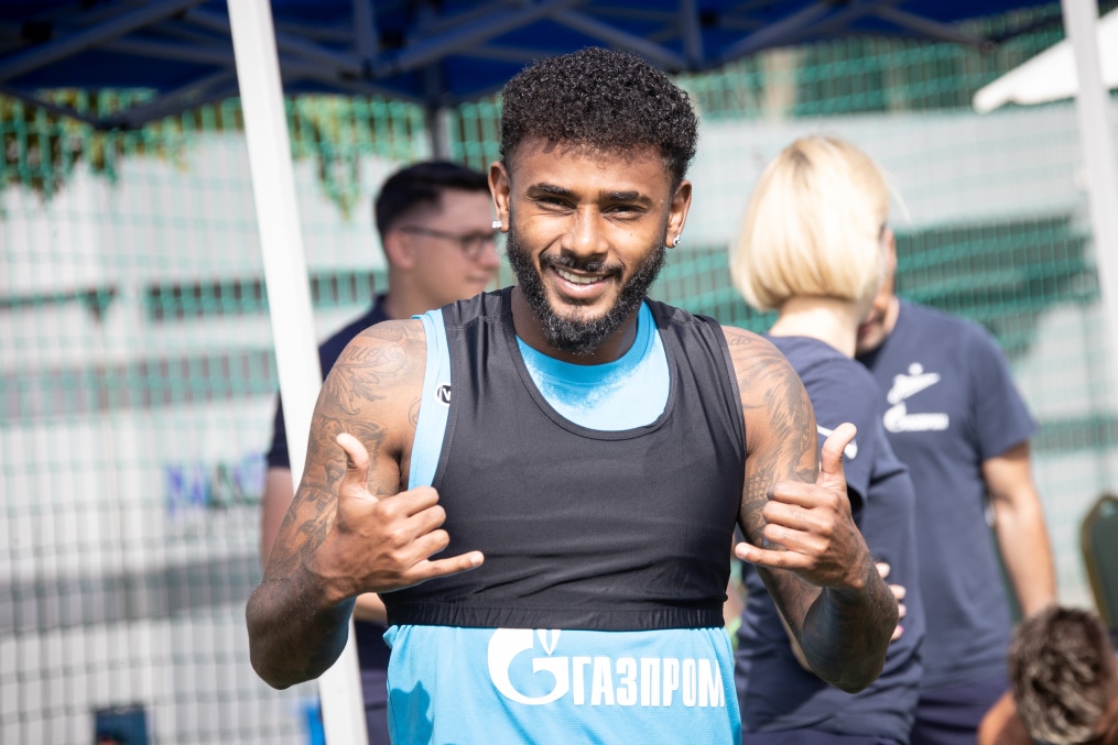 «Газпром»-тренировочные сборы в Дубае: 8 февраля, утренняя тренировка