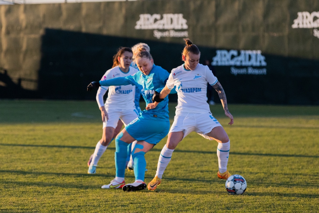 «Газпром»-тренировочные сборы женской команды «Зенит» в Турции: двусторонний матч