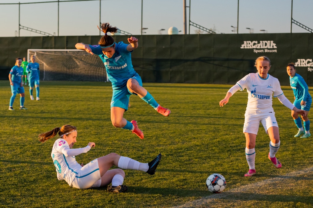 «Газпром»-тренировочные сборы женской команды «Зенит» в Турции: двусторонний матч