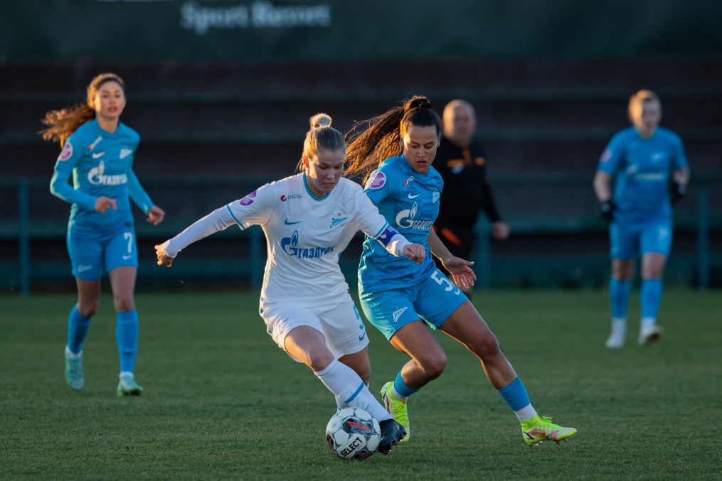 «Газпром»-тренировочные сборы женской команды «Зенит» в Турции: двусторонний матч