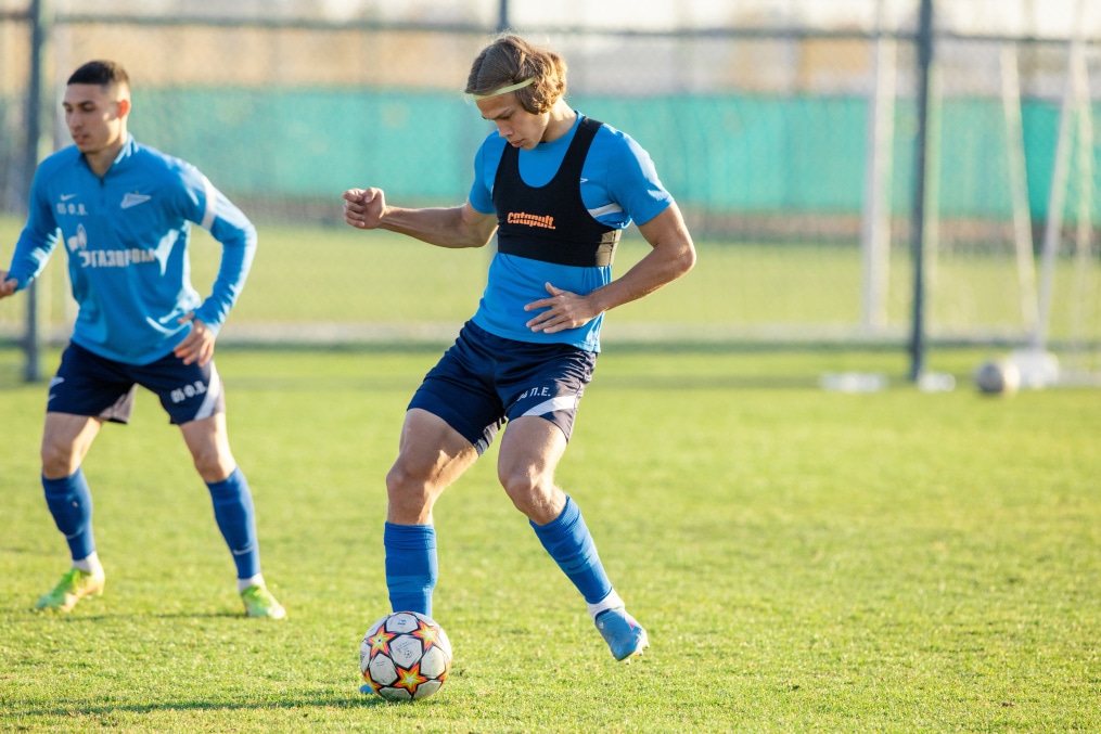 Вторые учебно-тренировочные сборы «Зенита»-м: 19 февраля, вечерняя тренировка