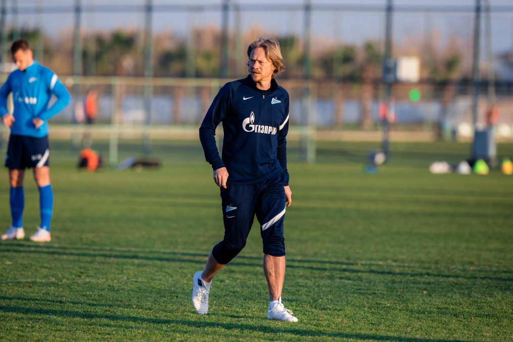 Вторые учебно-тренировочные сборы «Зенита»-м: 19 февраля, вечерняя тренировка