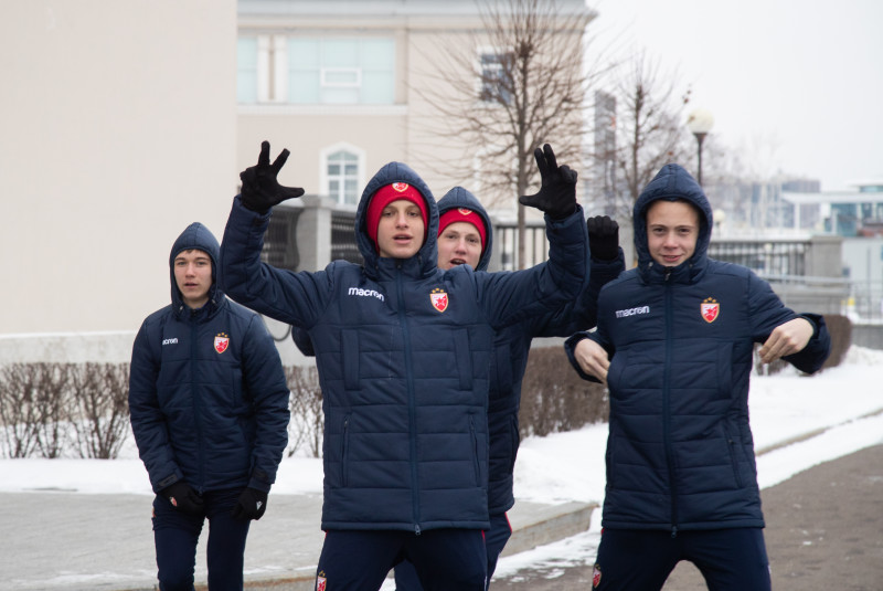 Экскурсия на «Газпром Арену» команды «Црвена Звезда»-2008