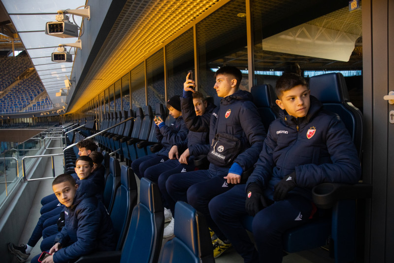 Экскурсия на «Газпром Арену» команды «Црвена Звезда»-2008