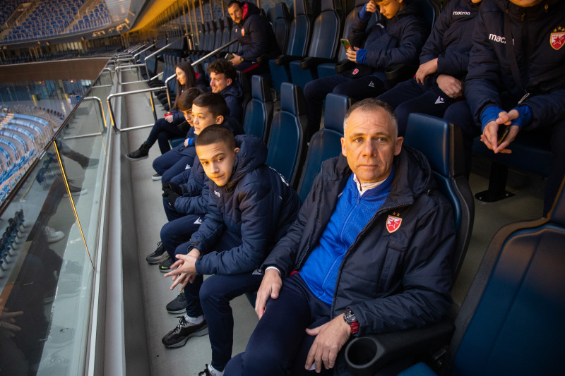 Экскурсия на «Газпром Арену» команды «Црвена Звезда»-2008