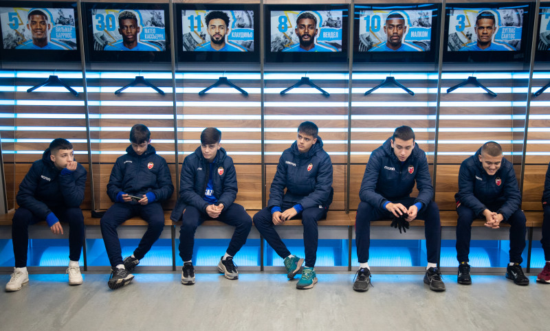 Экскурсия на «Газпром Арену» команды «Црвена Звезда»-2008