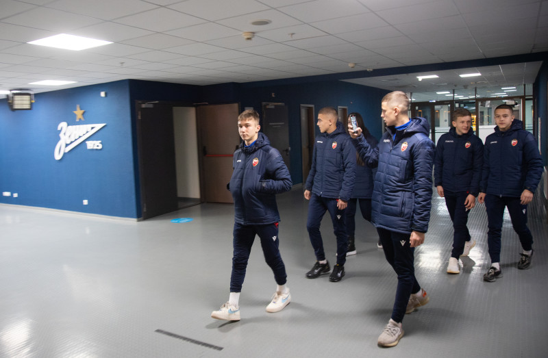 Экскурсия на «Газпром Арену» команды «Црвена Звезда»-2008