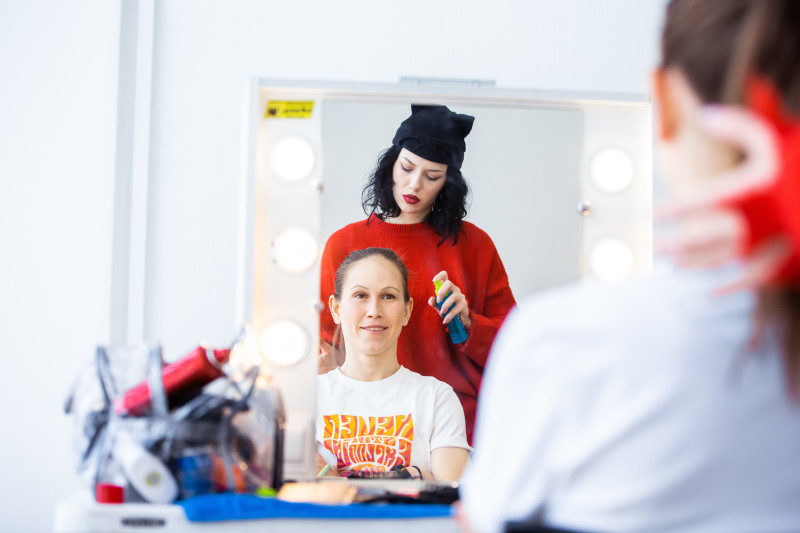 Съемки имиджевого видео к старту сезона женской команды «Зенит»