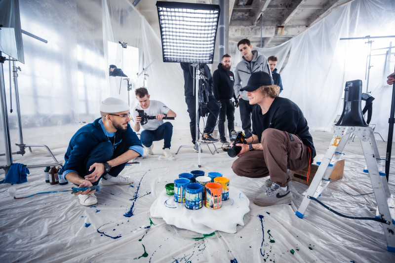 Съемки имиджевого видео к старту сезона женской команды «Зенит»