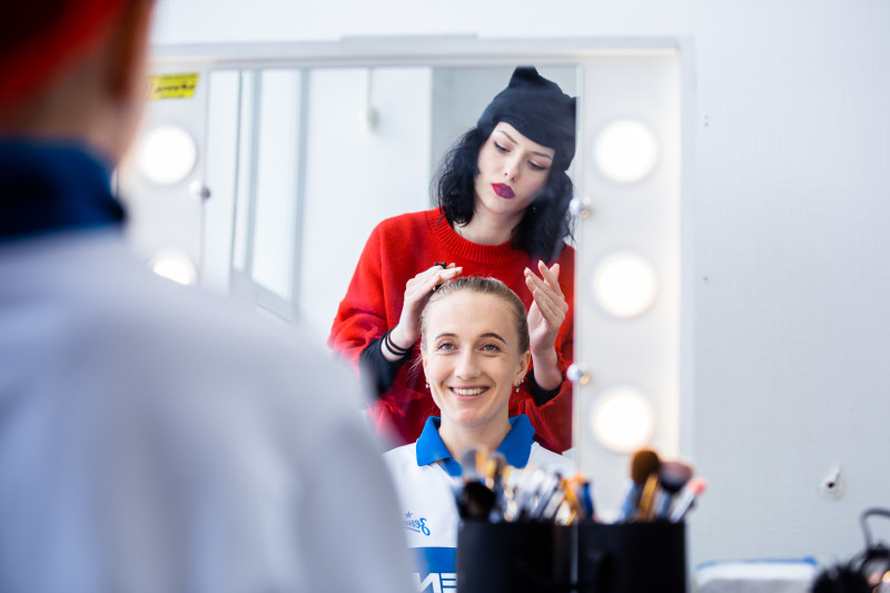 Съемки имиджевого видео к старту сезона женской команды «Зенит»