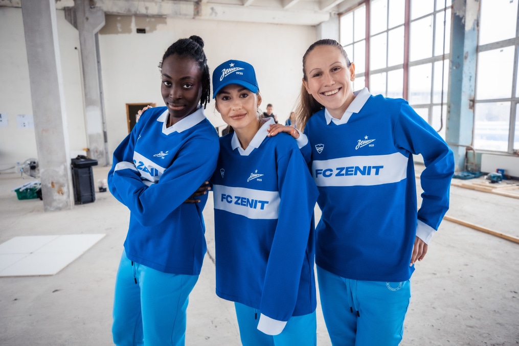 Съемки имиджевого видео к старту сезона женской команды «Зенит»