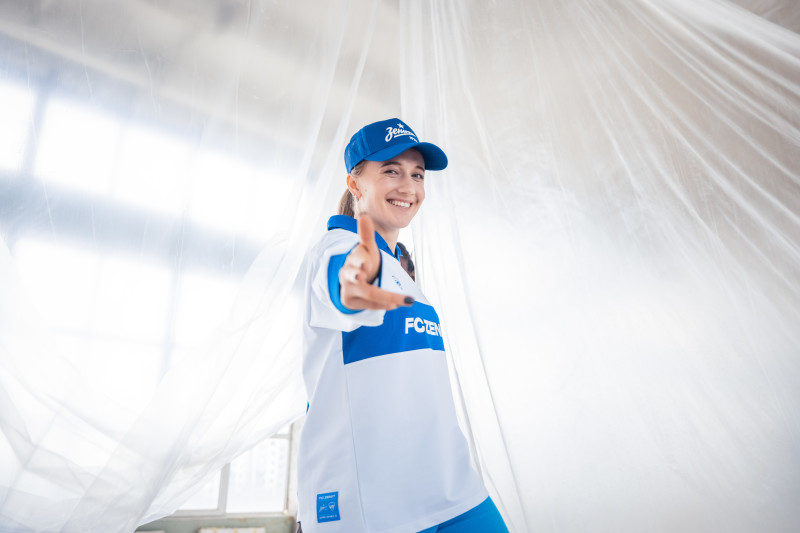 Съемки имиджевого видео к старту сезона женской команды «Зенит»