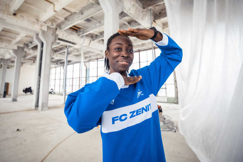 Съемки имиджевого видео к старту сезона женской команды «Зенит»