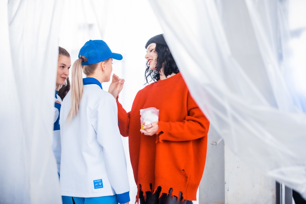 Съемки имиджевого видео к старту сезона женской команды «Зенит»