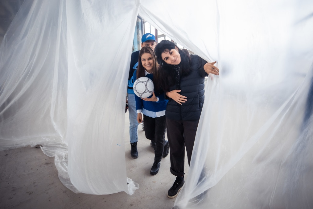 Съемки имиджевого видео к старту сезона женской команды «Зенит»