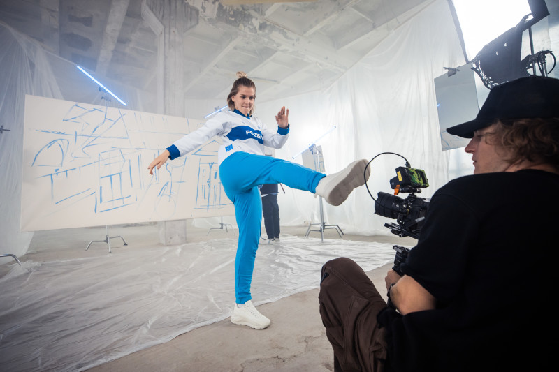 Съемки имиджевого видео к старту сезона женской команды «Зенит»